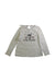 A White Long Sleeve Tops from Little Akiabara in size 6T for girl. (Front View)
