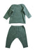 A Green Pants Sets from Bonpoint in size 6-12M for neutral. (Back View)