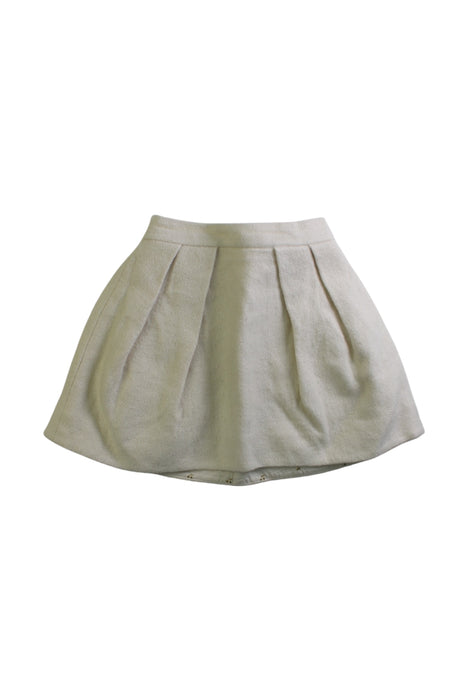 A Beige Short Skirts from Bonpoint in size 4T for girl. (Front View)