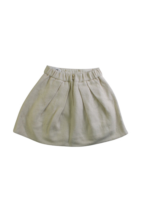 A Beige Short Skirts from Bonpoint in size 4T for girl. (Back View)