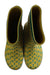 A Yellow Rain Boots from Aigle in size 7Y for girl. (Back View)