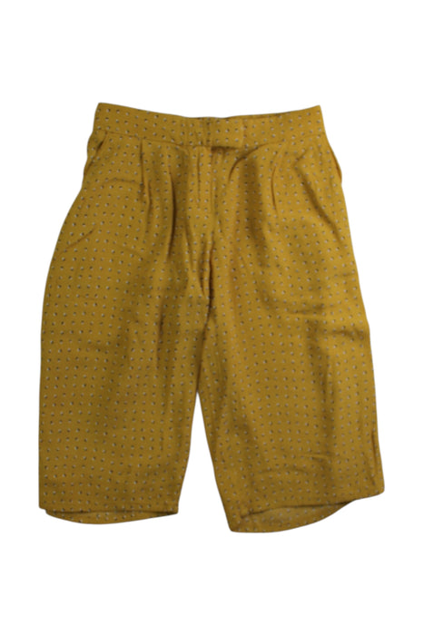 A Yellow Shorts from Chloe in size 4T for girl. (Front View)