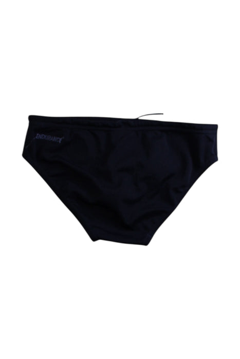 A Black Swim Shorts from Speedo in size 10Y for boy. (Back View)