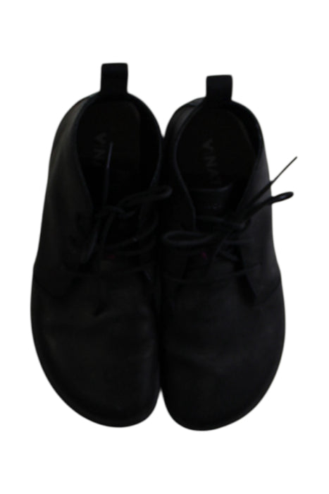 A Black Sneakers from Vivobarefoot in size 14Y for boy. (Back View)