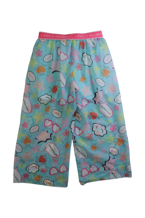 A Multicolour Casual Pants from I Pinco Pallino in size 4T for girl. (Back View)