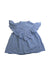 A Blue Sleeveless Tops from Mothercare in size 3T for girl. (Front View)