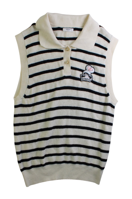 A Beige Sweater Vests from Balabala in size 7Y for girl. (Front View)