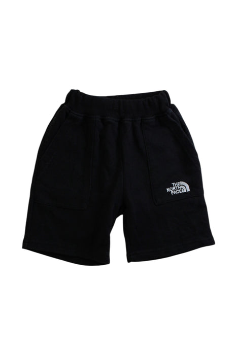 A Black Shorts from The North Face in size 4T for boy. (Front View)