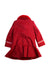A Red Coats from Nicholas & Bears in size 3T for girl. (Back View)