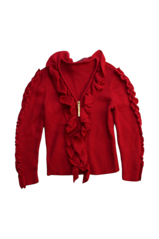 A Red Cardigans from Nicholas & Bears in size 2T for girl. (Front View)