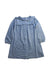 A Blue Long Sleeve Dresses from Boden in size 3T for girl. (Front View)