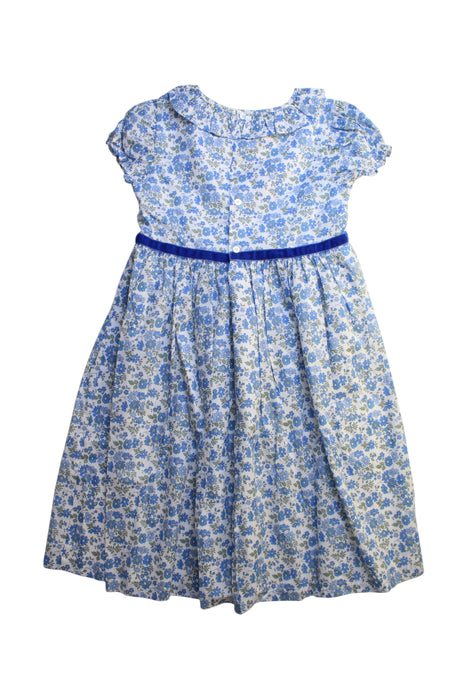 A Blue Short Sleeve Dresses from Lily Rose in size 9Y for girl. (Back View)