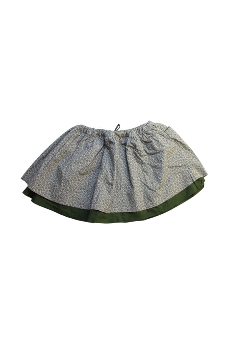 A Green Short Skirts from Petite Lucette in size 3T for girl. (Back View)