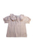 A Beige Short Sleeve Tops from Petite Lucette in size 8Y for girl. (Front View)