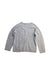 A Grey Cardigans from Les Enfantines in size 6T for girl. (Back View)