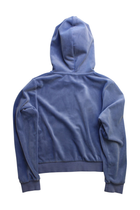 A Blue Hooded Sweatshirts from Lindex in size 10Y for girl. (Back View)