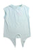 A White Sleeveless Tops from Moody Tiger in size 7Y for girl. (Front View)