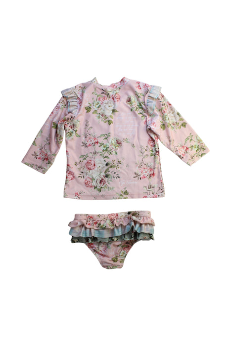 A Multicolour Swim Sets from Olga Valentine in size 8Y for girl. (Back View)