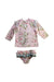A Multicolour Swim Sets from Olga Valentine in size 8Y for girl. (Back View)