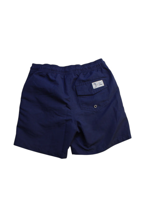 A Navy Swim Shorts from Polo Ralph Lauren in size 8Y for boy. (Back View)