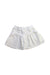 A White Short Skirts from Seed in size 7Y for girl. (Front View)
