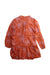 A Orange Long Sleeve Dresses from Shiwi in size 7Y for girl. (Back View)