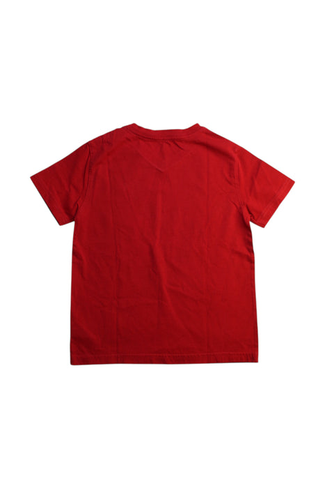 A Red Short Sleeve T Shirts from Polo Ralph Lauren in size 6T for girl. (Back View)