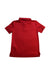 A Red Short Sleeve Polos from Polo Ralph Lauren in size 4T for boy. (Back View)