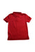 A Red Short Sleeve Polos from Polo Ralph Lauren in size 4T for boy. (Back View)