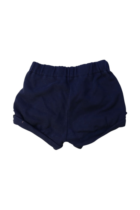 A Navy Shorts from Chloe in size 6-12M for girl. (Back View)