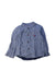 A Blue Long Sleeve Shirts from Pili Carrera in size 12-18M for boy. (Front View)