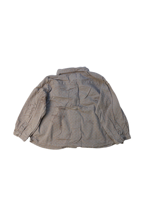 A Grey Long Sleeve Shirts from Bonpoint in size 6-12M for boy. (Back View)