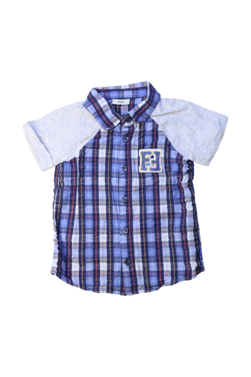 A Multicolour Short Sleeve Shirts from Fendi in size 12-18M for boy. (Front View)