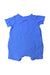 A Blue Short Sleeve Rompers from Mides in size 0-3M for boy. (Back View)