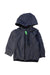 A Grey Lightweight Jackets from Boss in size 6-12M for boy. (Front View)