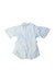 A Blue Short Sleeve Rompers from Mimi Mono in size 12-18M for neutral. (Back View)