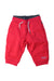 A Red Sweatpants from Boss in size 3-6M for boy. (Front View)
