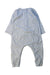 A Blue Long Sleeve Rompers from Quincy Mae in size 6-12M for boy. (Back View)