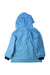 A Blue Rain Jackets from Petit Bateau in size 3T for boy. (Back View)