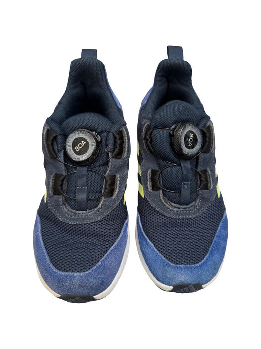 A Blue Sneakers from Adidas in size 6T for neutral. (Front View)