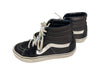A Black Sneakers from Vans in size 13Y for neutral. (Front View)