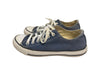A Navy Sneakers from Converse in size 12Y for neutral. (Front View)