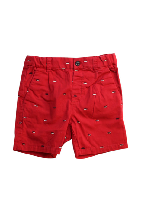A Red Shorts from Mayoral in size 3T for boy. (Front View)