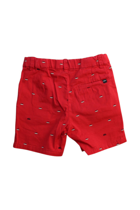 A Red Shorts from Mayoral in size 3T for boy. (Back View)