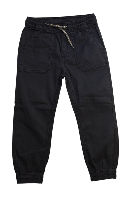 A Black Casual Pants from Mayoral in size 4T for boy. (Front View)