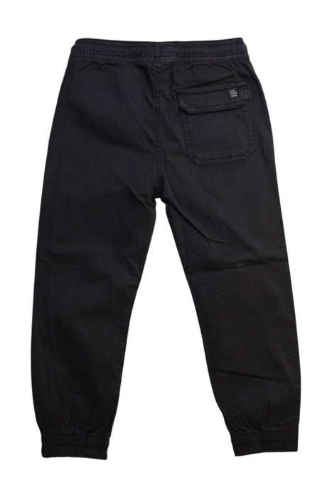 A Black Casual Pants from Mayoral in size 4T for boy. (Back View)