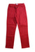 A Red Casual Pants from Foque in size 5T for boy. (Front View)
