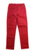 A Red Casual Pants from Foque in size 5T for boy. (Back View)
