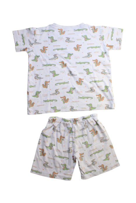 A Multicolour Pyjama Sets from Kissy Kissy in size 6T for boy. (Back View)