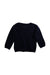 A Navy Knit Sweaters from Seed in size 12-18M for neutral. (Back View)